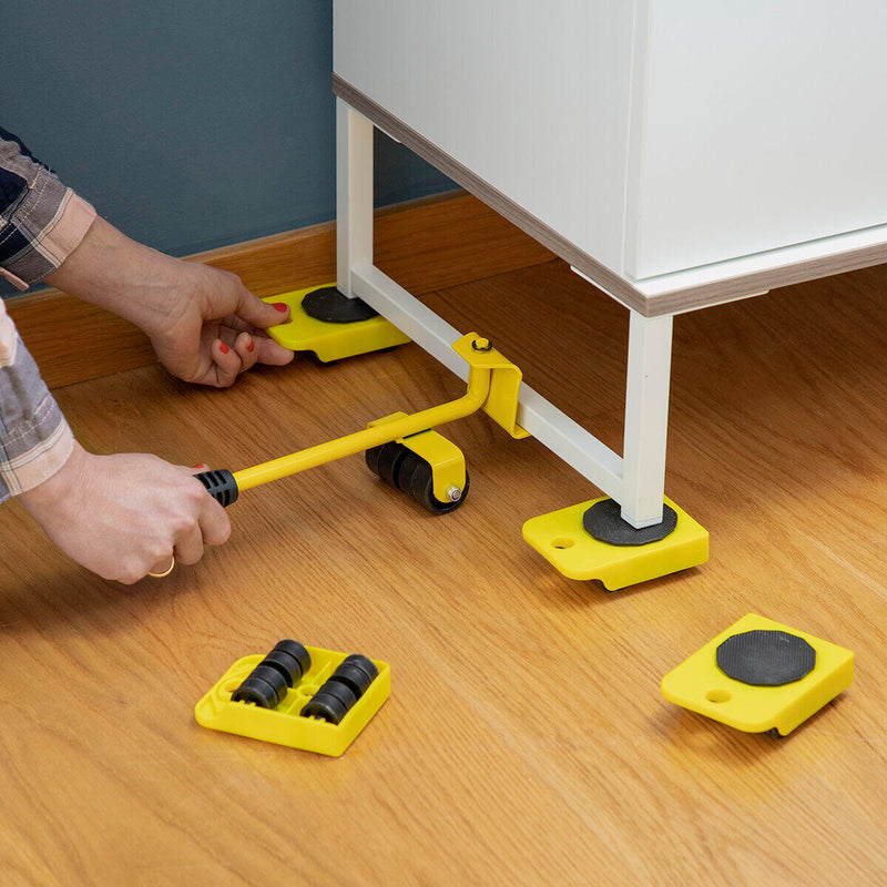 Mova Móveis Pesados com Facilidade! LiftMover – Elevador e Transportador