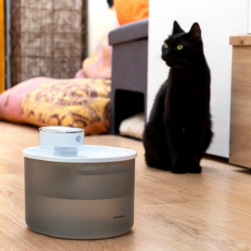 AquaMate Fonte de Água Automática com Sensor e Filtro para Gatos e Outros Animais Com Desconto Especial