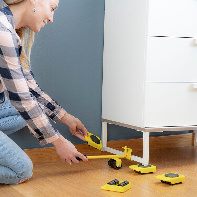 Mova Móveis Pesados com Facilidade! LiftMover – Elevador e Transportador