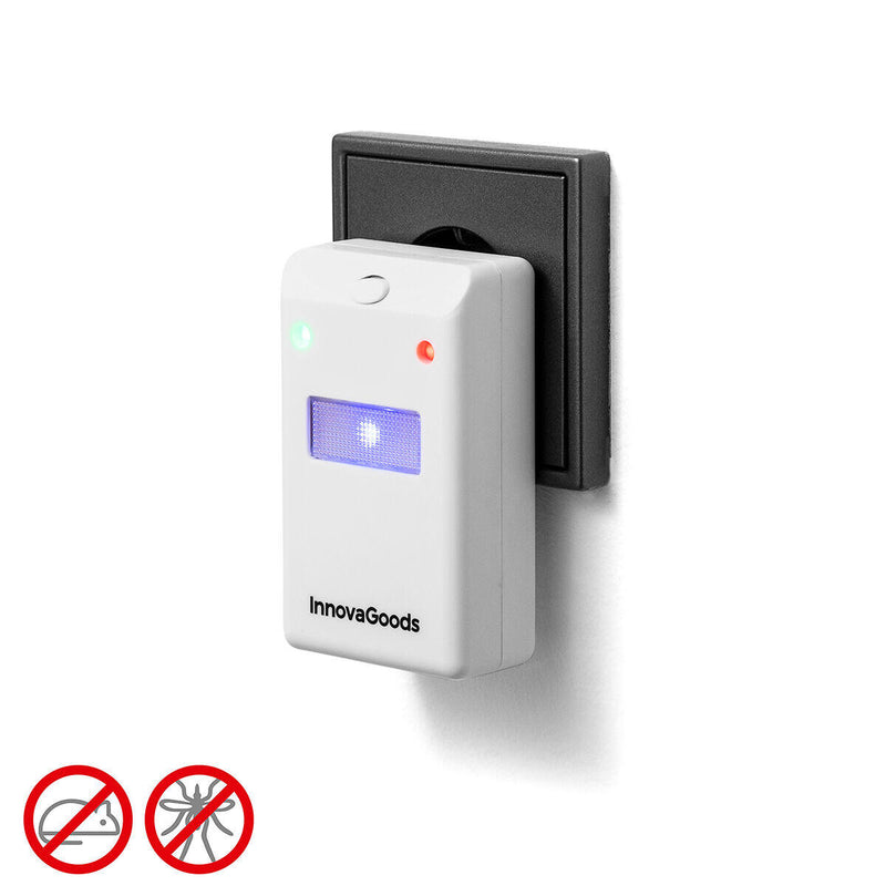 Killekt Duo PestShield: O Repelente Ultrasônico Ecológico que Protege Sua Casa! Livre-se de Insetos e Roedores Sem Químicos!