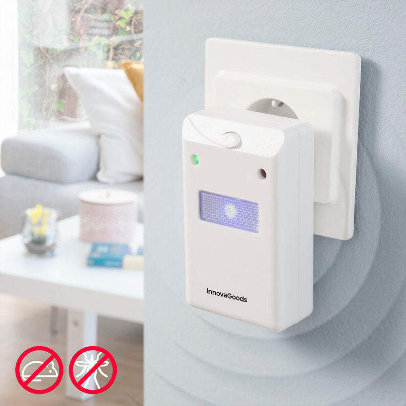 Killekt Duo PestShield: O Repelente Ultrasônico Ecológico que Protege Sua Casa! Livre-se de Insetos e Roedores Sem Químicos!