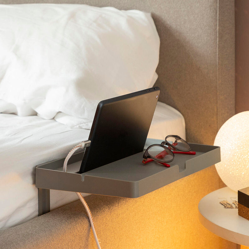 SleepShelf Prateleira Universal para Cama com Suporte para Dispositivos e Ranuras para Cabos Com Desconto Especial