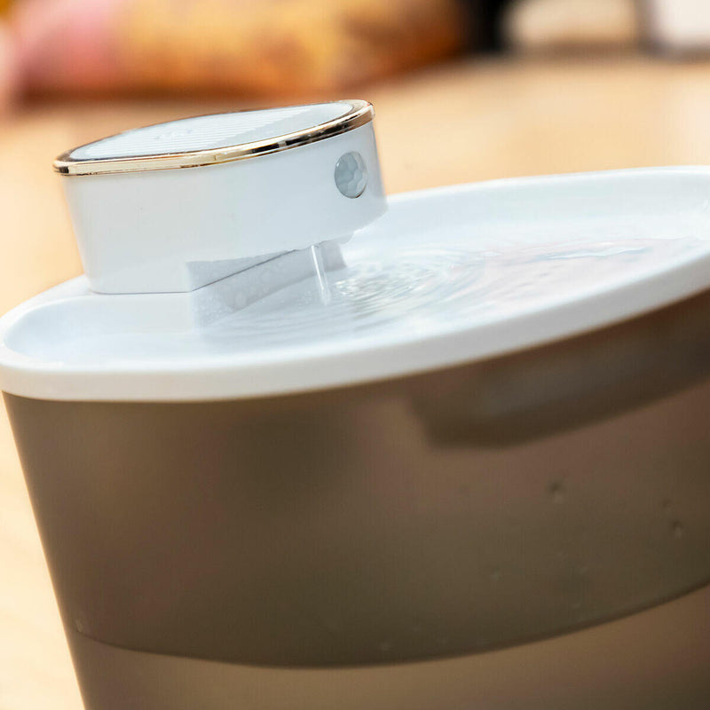 AquaMate Fonte de Água Automática com Sensor e Filtro para Gatos e Outros Animais Com Desconto Especial